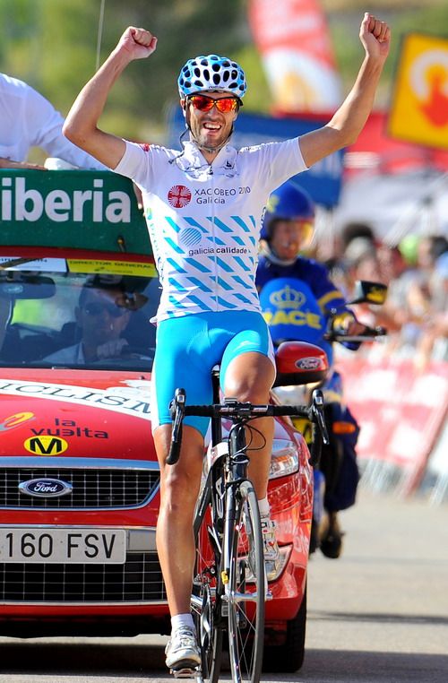 la Vuelta 09. 9º etapa: Valverde, oro en los chorros del Catí