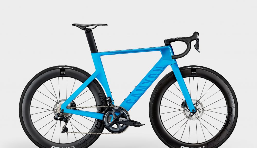 Canyon Aeroad CF SLX Disc 8 Di2 Blue in Blue