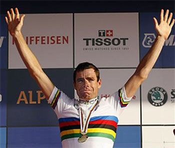 Mundial 09: Cadel Evans, el premio a la persistencia