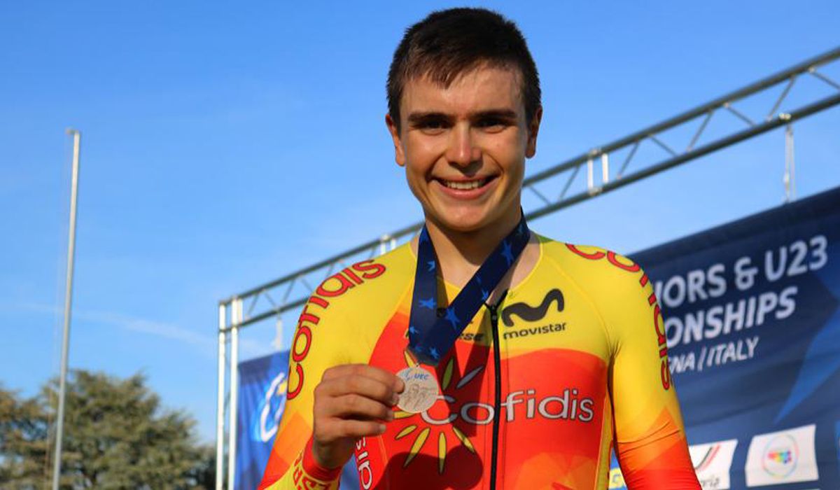 Raúl García Pierna conquista el bronce en la Eliminación sub23 del Europeo de Pista