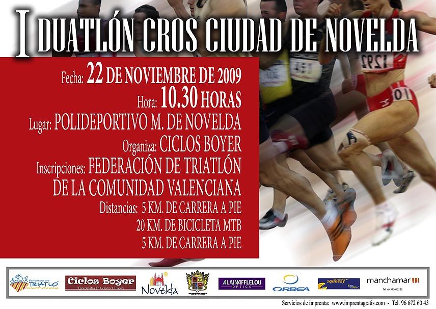 I Duatlón Cross De Novelda 2009