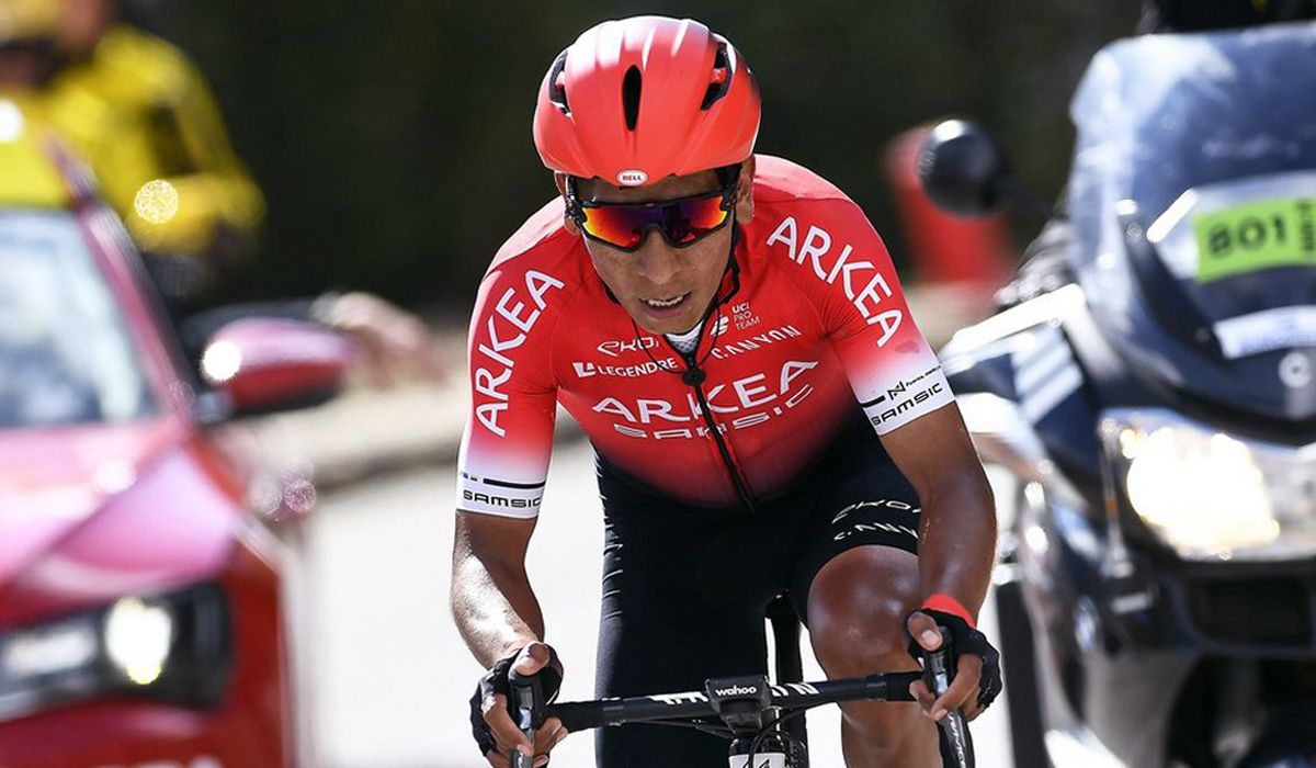 Nairo Quintana da por terminada su temporada por la rotura de la rótula de su rodilla