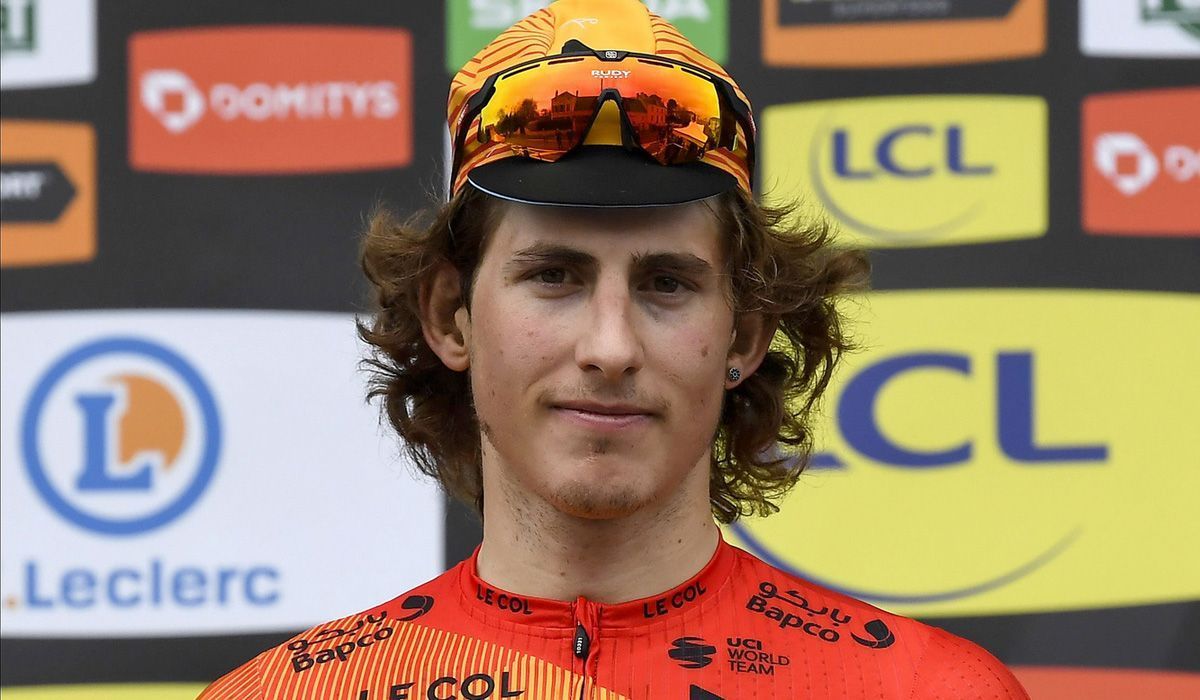Iván García Cortina, con rotura de escafoides, se perderá las últimas clásicas de la temporada. Foto: Bettini Photo