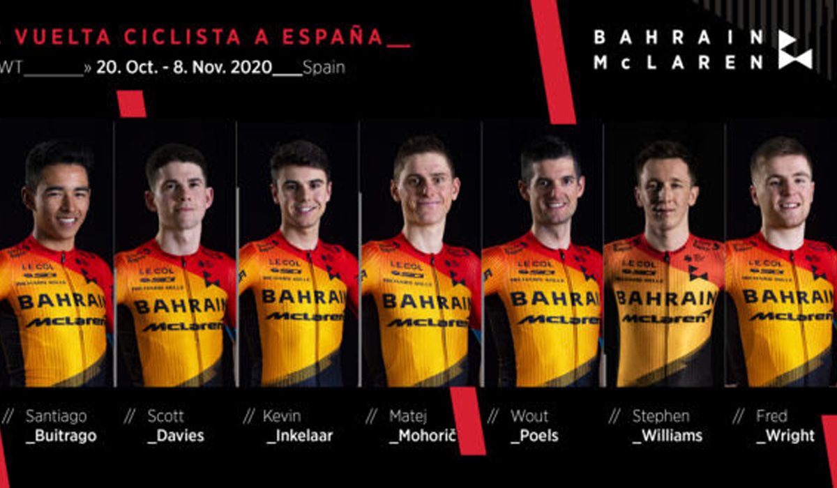 Bahrain McLaren Vuelta 2020