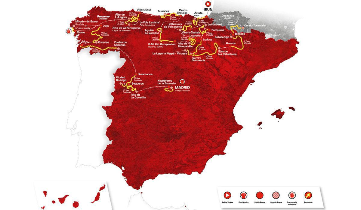 La Vuelta 2020: etapas, participantes y favoritos
