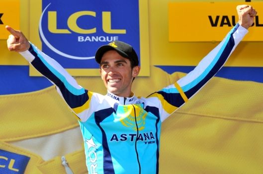Alberto Contador y el Astana se concentran en Calpe