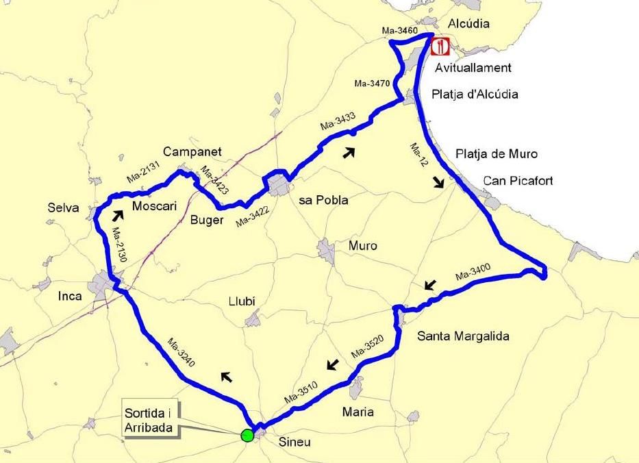 III Marxa Cicloturista Día de les Illes Balears