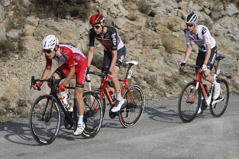 Martin, Wellens y Arensman Martin, Wellens y Arensman