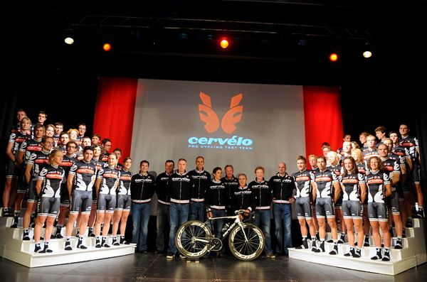 Fotos presentación Cervélo Test Team Fotos presentación Cervélo Test Team