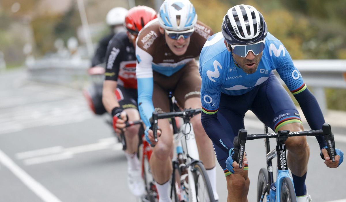 Alejandro Valverde, protagonista en la 7ª etapa de La Vuelta