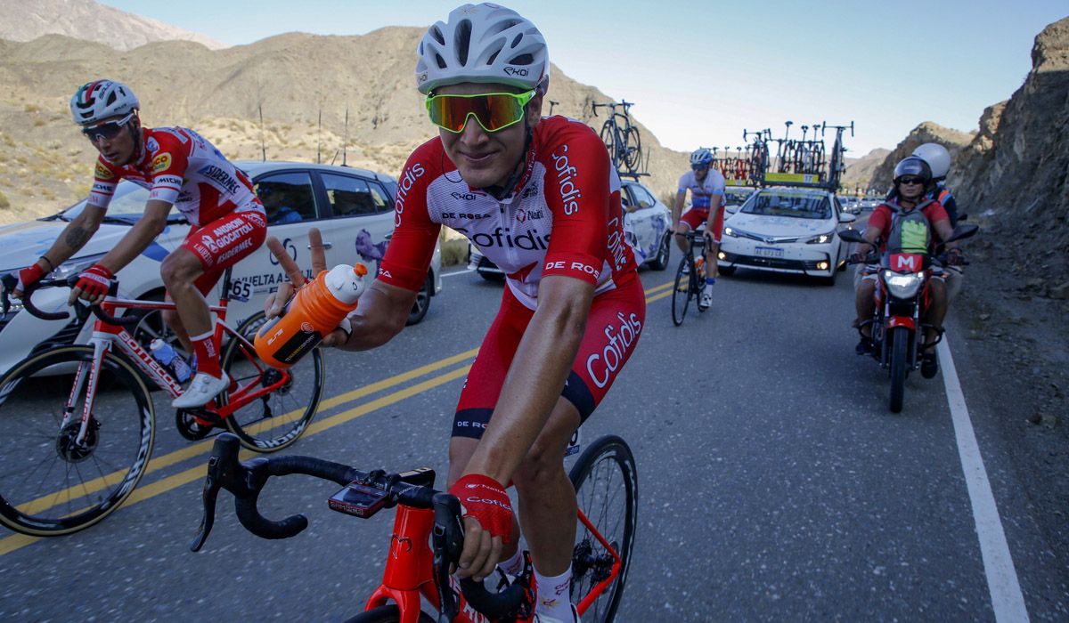 Fernando Barceló, en la última Vuelta San Juan