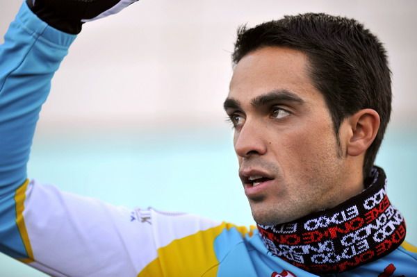 Contador: "La victoria será cosa de dos o tres segundos" Contador: "La victoria será cosa de dos o tres segundos"