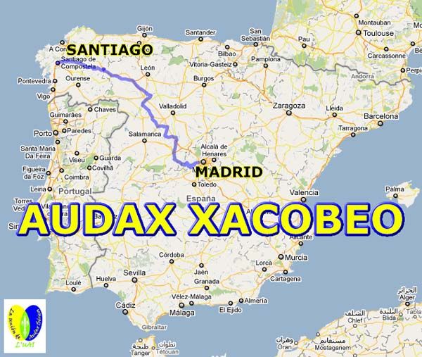 Audax Xacobeo: ciclomaratón de larga distancia 