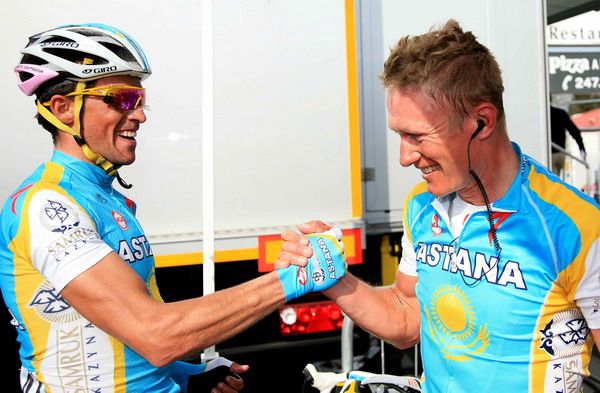 Contador: "Que gane Vino es como si hubiera ganado yo" Contador: "Que gane Vino es como si hubiera ganado yo"