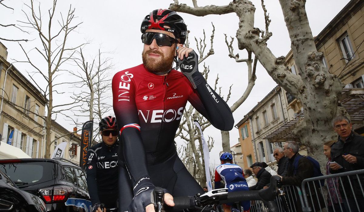 Ian Stannard, en el Tour de La Provence, el pasado febrero, una de sus últimas carreras como profesional. 