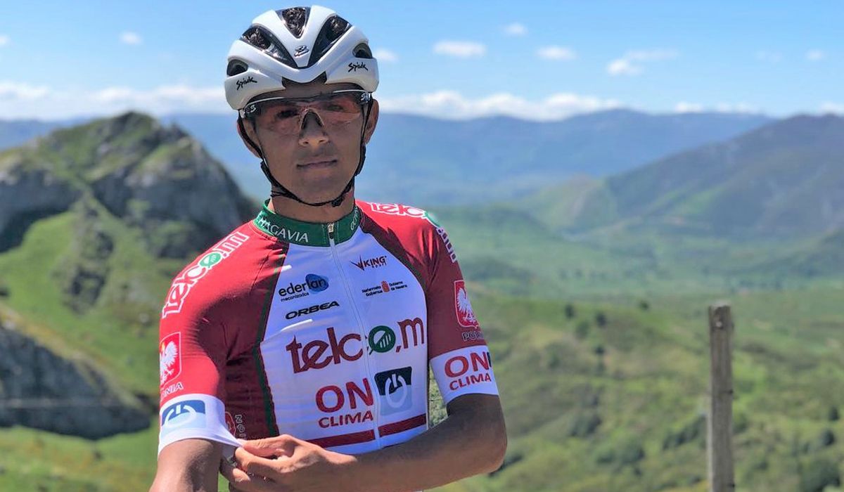 Abner González, tercer refuerzo del movistar Team para 2021. Foto: Archivo personal de Abner González 