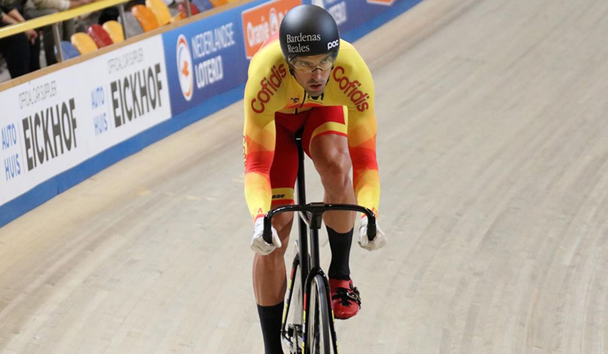 5ª plaza para Juan Peralta en la velocidad del Europeo de pista de Plovdiv