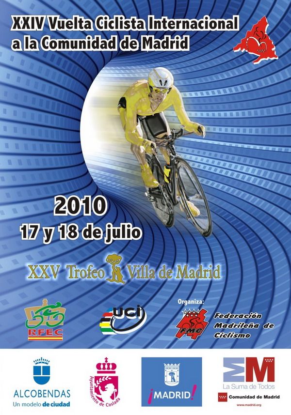 Madrid espera al pelotón ciclista