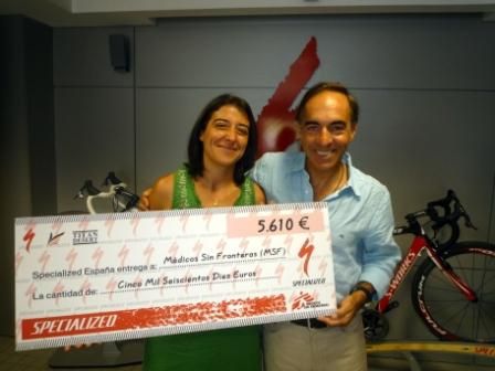 Campaña solidaria Specialized ¿Qué hacer con 5.610 €?