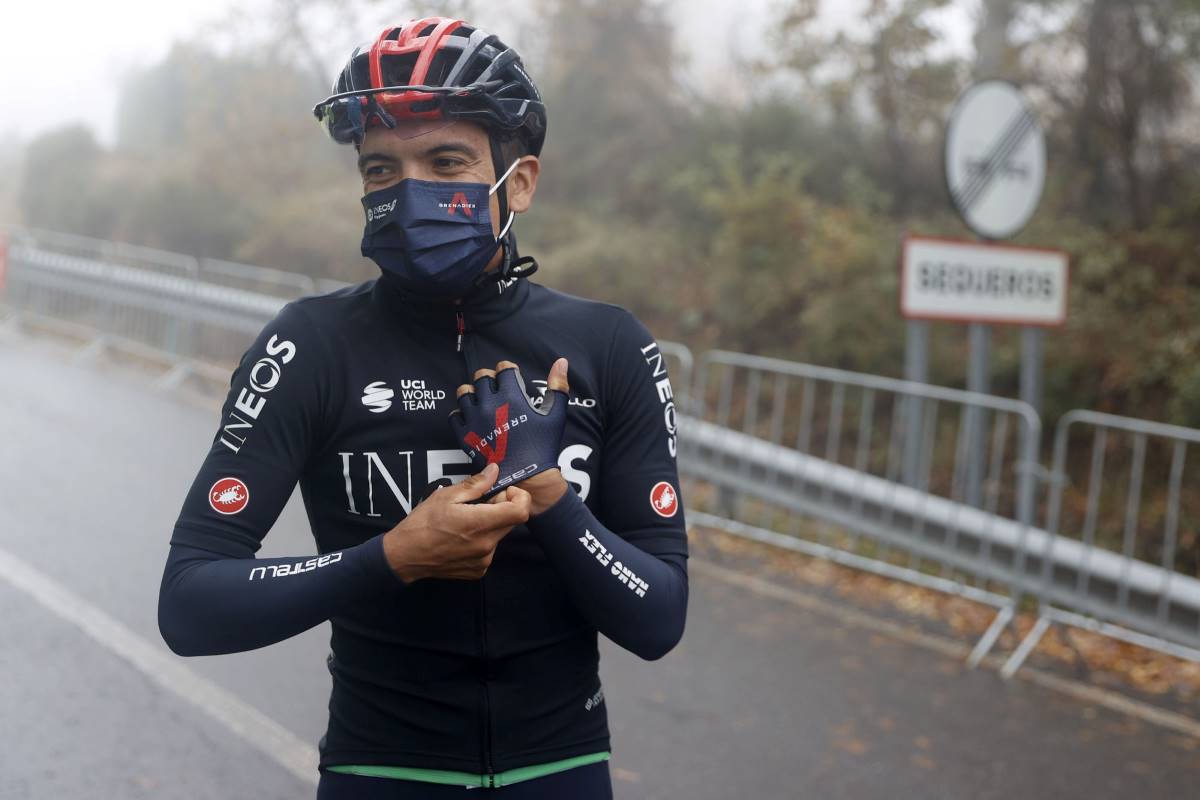 Richard Carapaz, en la pasada Vuelta a España