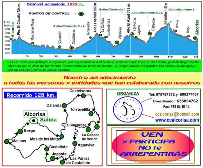 III Edición de la marcha de Alcorisa