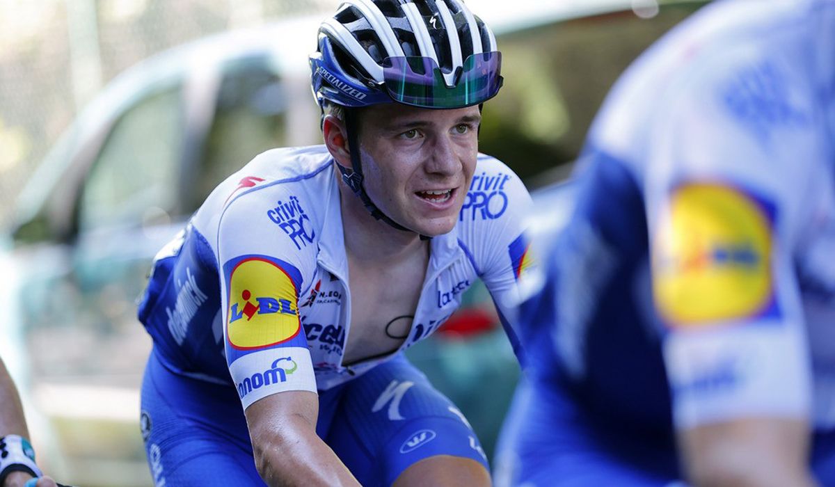 Remco Evenepoel: "Aún siento molestias en una pierna por la caída"