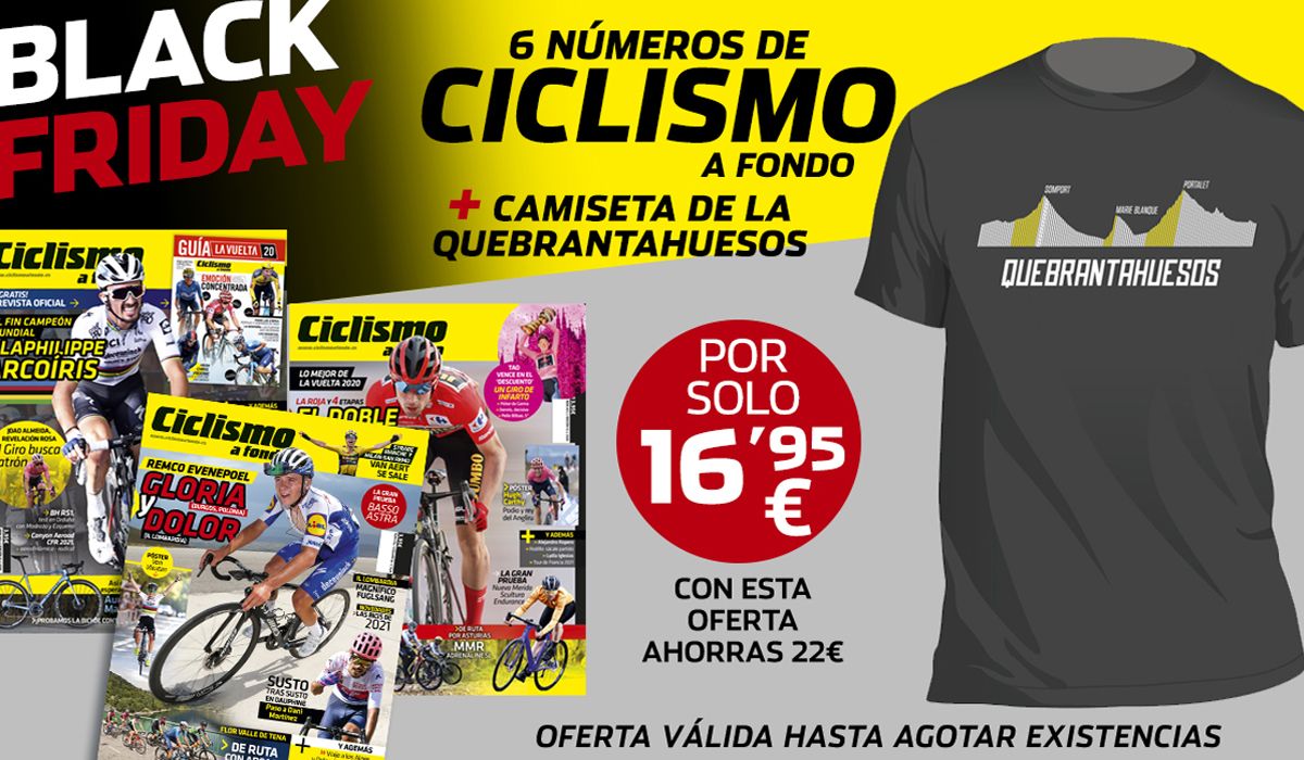 Black Friday de Ciclismo a Fondo: aprovecha nuestras ofertas de suscripción