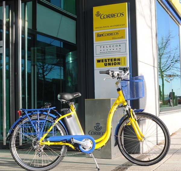Correos incorpora 80 bicicletas eléctricas