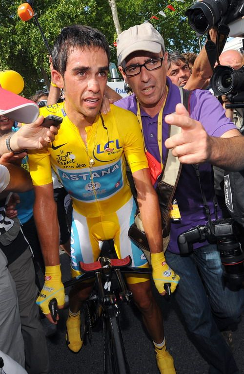 El entorno de Contador desmiente su segundo positivo