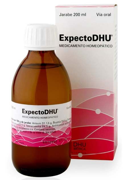 ExpectoDHU, jarabe homeopático para la tos