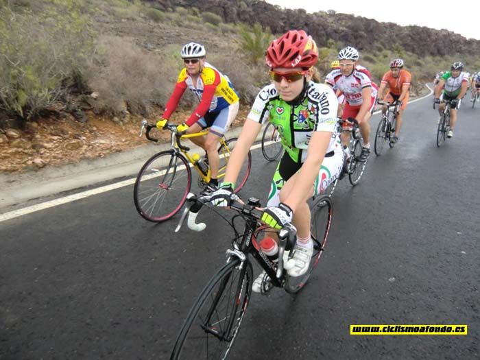 Vídeo y fotos, Vuelta a Maspalomas 2010, segunda etapa