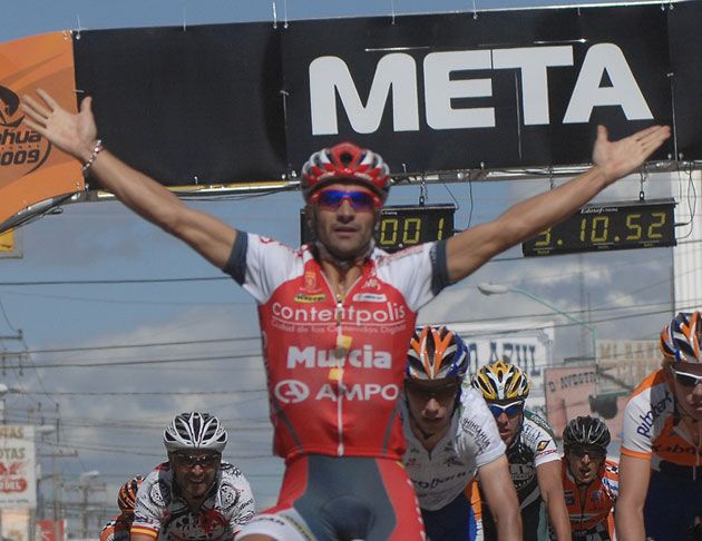 Javier Benítez y Carrasco, con el KTM Murcia