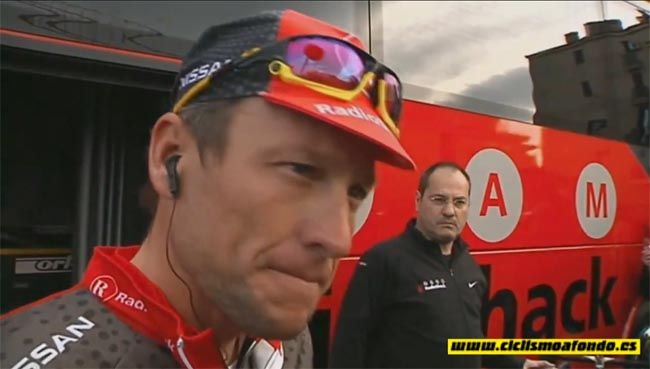 Lance Armstrong en la Quebrantahuesos 2011