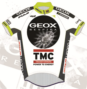 La UCI desvela el maillot de Geox La UCI desvela el maillot de Geox