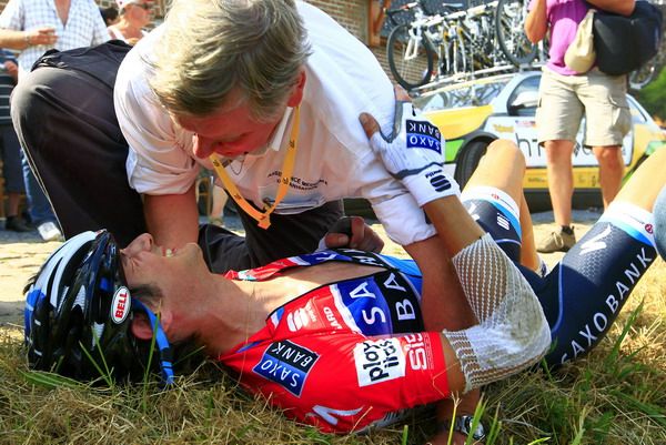 Frank Schleck: "La operación ha ido bien" Frank Schleck: "La operación ha ido bien"