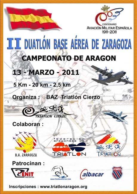 II Duatlón Base Aérea de Zaragoza