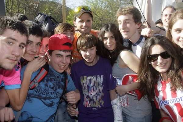 Samuel Sánchez: "No se puede hacer nada" Samuel Sánchez: "No se puede hacer nada"
