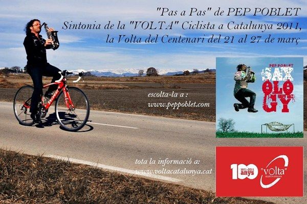 Pep Poblet pone música a la Volta del Centenario Pep Poblet pone música a la Volta del Centenario