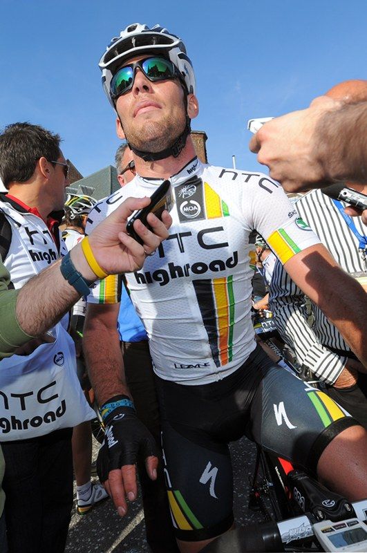Giro de Italia 2011: Cavendish: «Si lo hago yo, me descalifican»