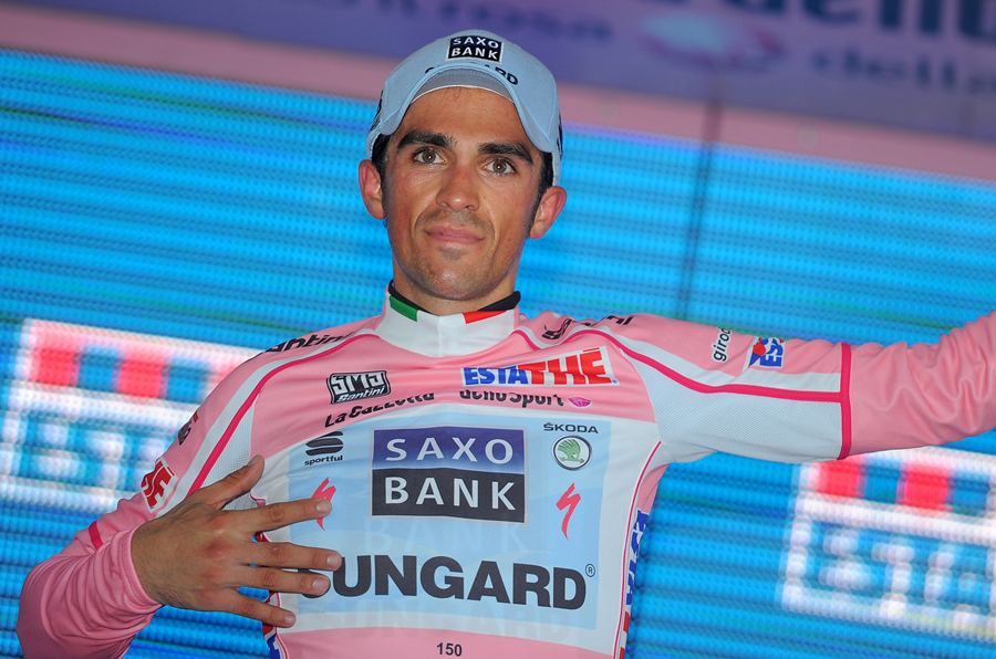 Giro de Italia 2011: Contador: "Cada día que pasa sin caídas ni percances es para estar contento" Giro de Italia 2011: Contador: "Cada día que pasa sin caídas ni percances es para estar contento"