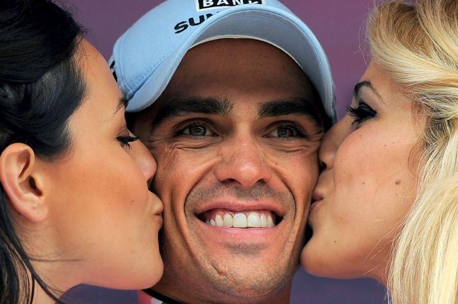 Giro de Italia 2011: Contador: "En la crono no voy a arriesgar" Giro de Italia 2011: Contador: "En la crono no voy a arriesgar"
