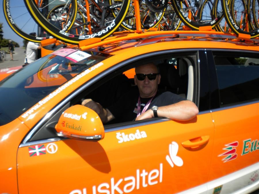 Domenico Cavallo, un italiano al volante del Euskaltel