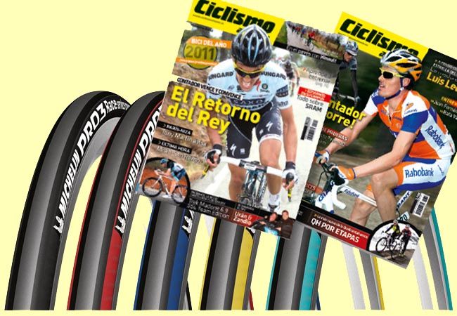 Compra unas Michelin Pro3 Race y consigue 6 meses gratis nuestra revista