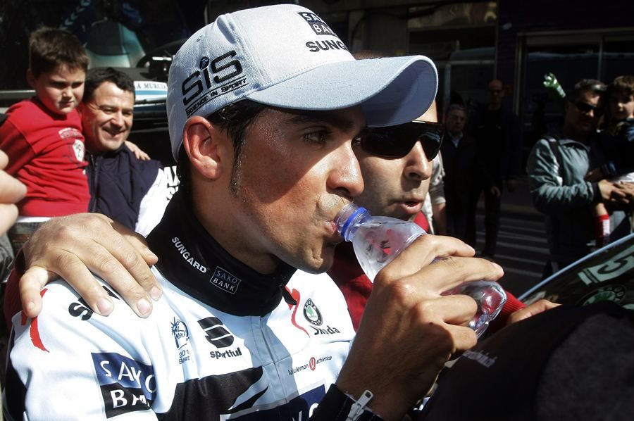 Contador: "He perdido un tiempo muy bonito" Contador: "He perdido un tiempo muy bonito"