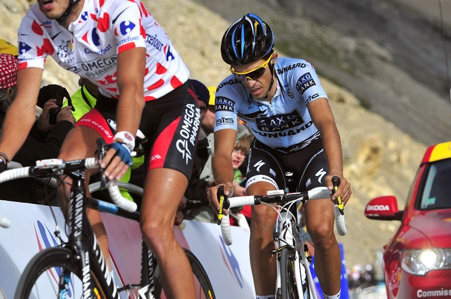 Contador: «La victoria está ya imposible» Contador: «La victoria está ya imposible»