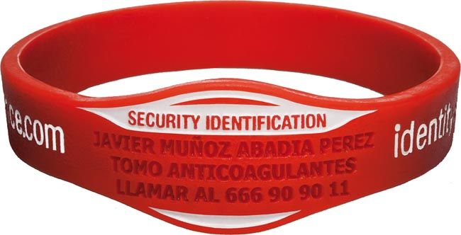 Pulsera Identity para deportistas