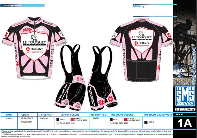 Concurso Santini Team Up de ropa personalizada