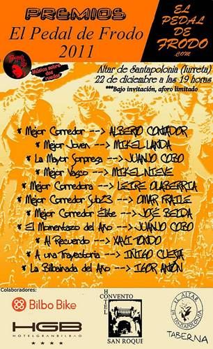 Premios El Pedal de Frodo 2011
