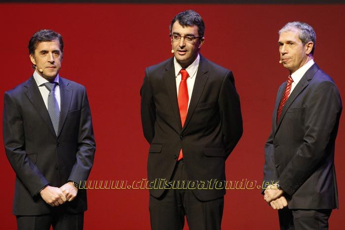 Primeras fotos de la Presentación de la Vuelta 2012 Primeras fotos de la Presentación de la Vuelta 2012