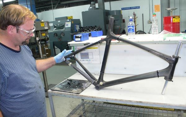 Reciclaje del carbono de Trek